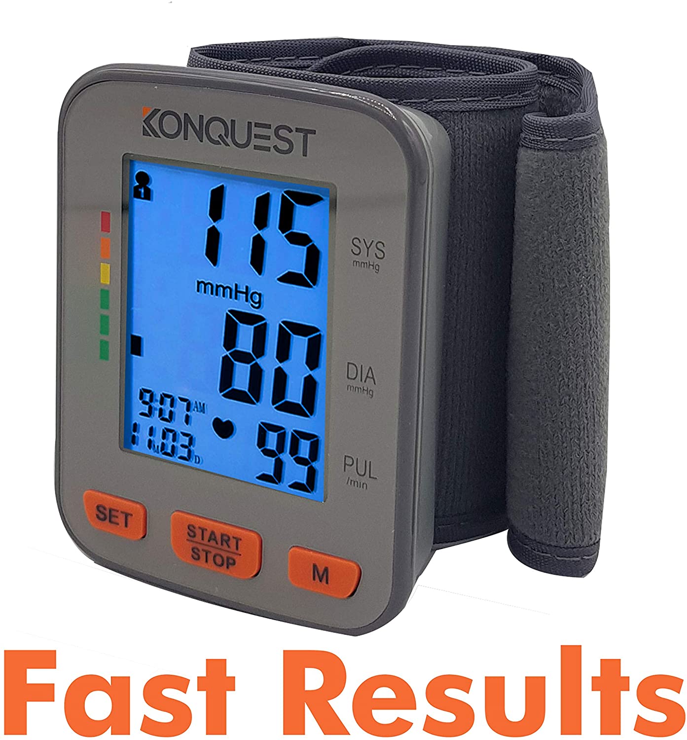 SmartHeart Automatic One-Button Digital Blood Pressure Arm Monitor