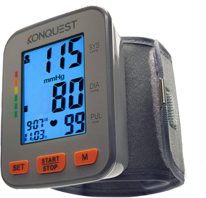Konquest Digital Wrist Blood Pressure Monitor KBP-2910W